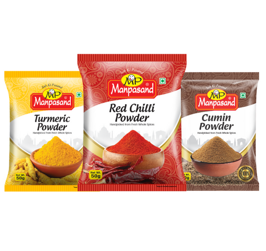 Spice Trinity Pack 100g