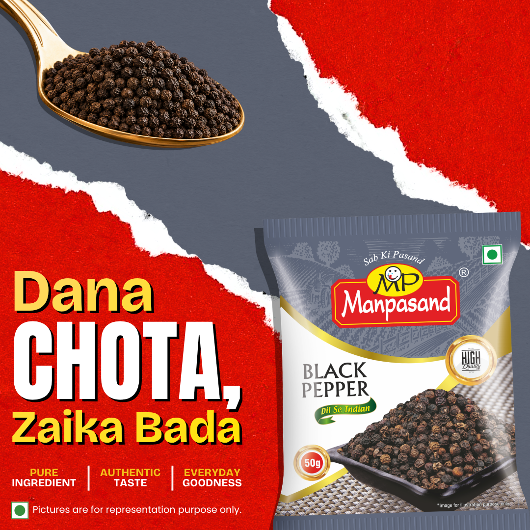 Manpasand Black Pepper Whole