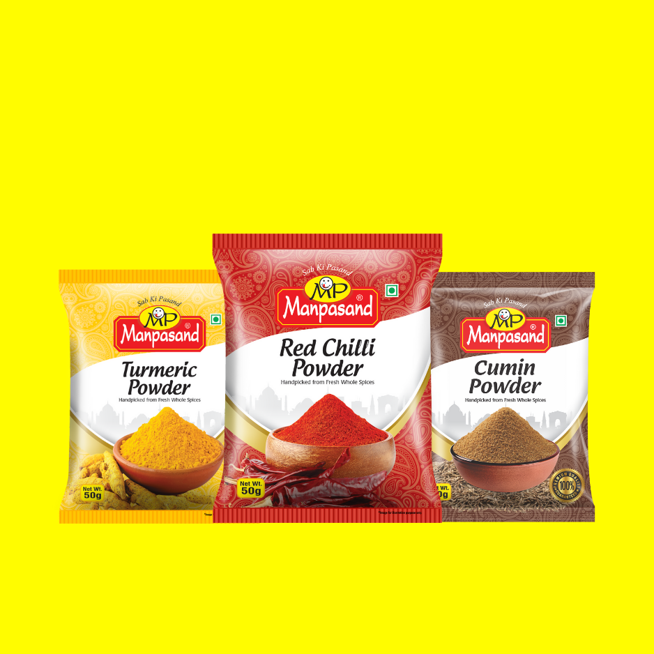Spice Trinity Pack 100g