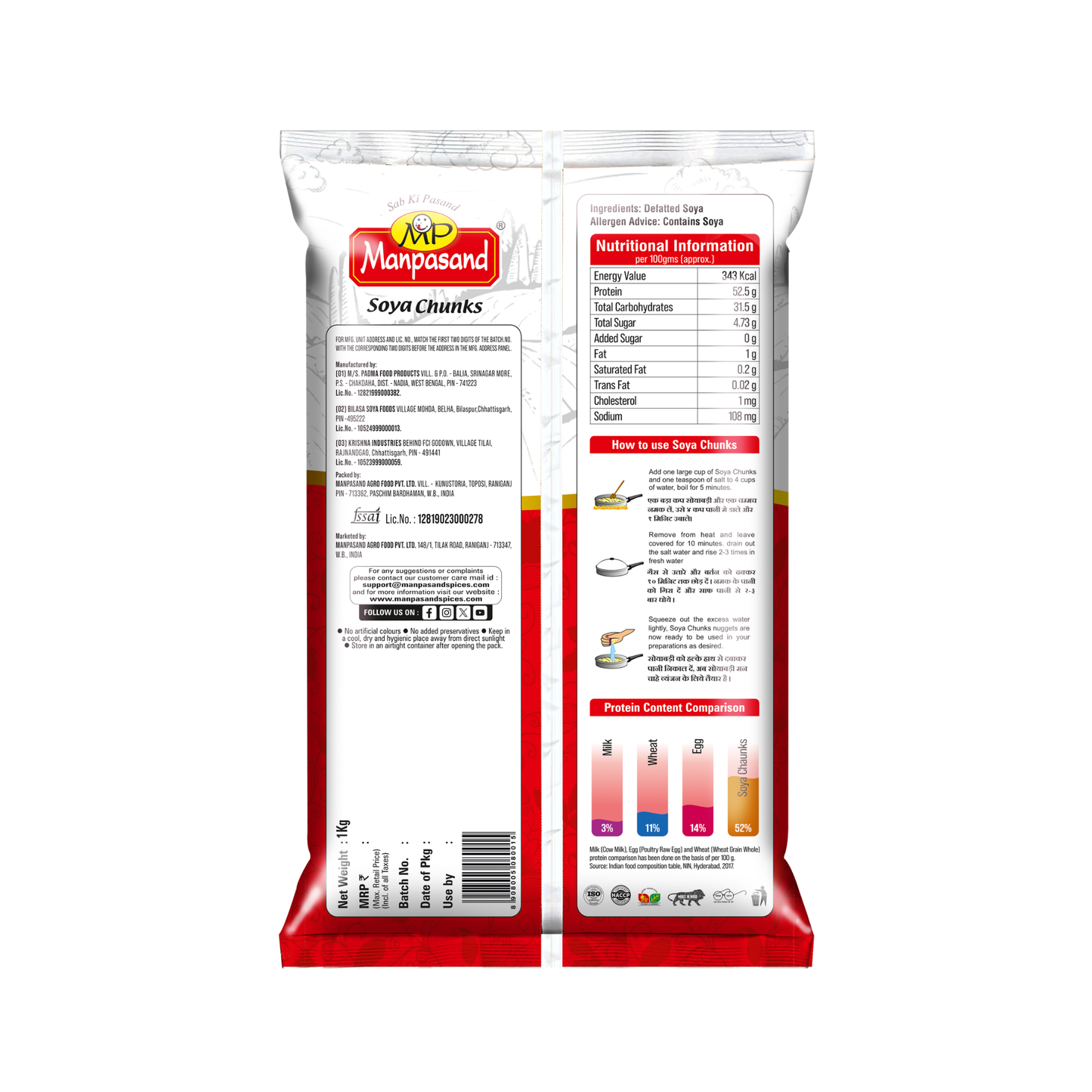 Soya Chunks 1kg