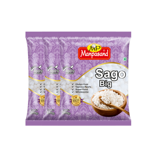 Sago Big 250g (Pack of 3)